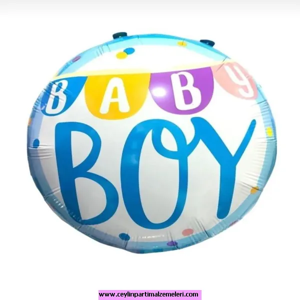 Boy Yuvarlak Folyo Balon